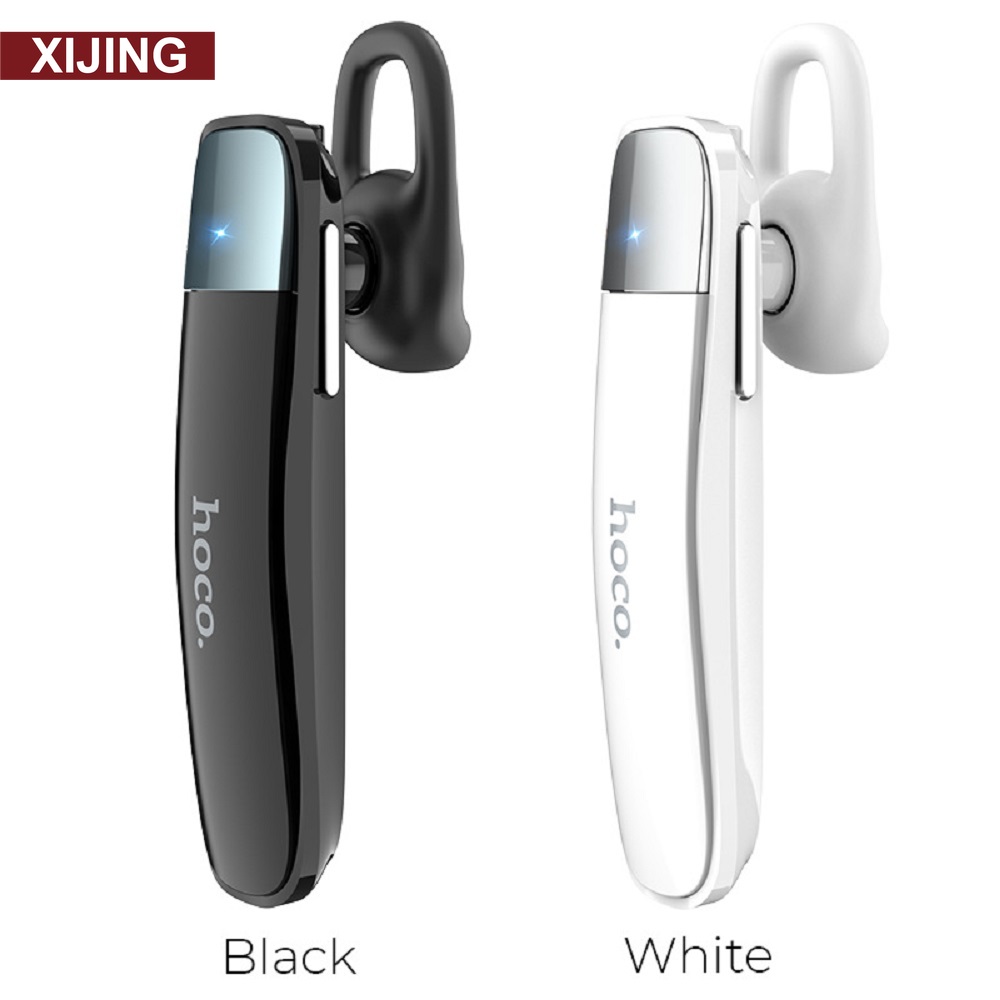 Tai Nghe Bluetooth Hoco Màu Trắng Đen Cho Tài Xế Xe Hơi