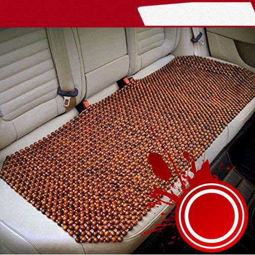Tấm Lót Ghế Ô Tô Hạt Gỗ Vuông