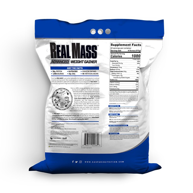 [GIÁ RẺ] Sữa Tăng Cân Real Mass Gainer - 12lbs