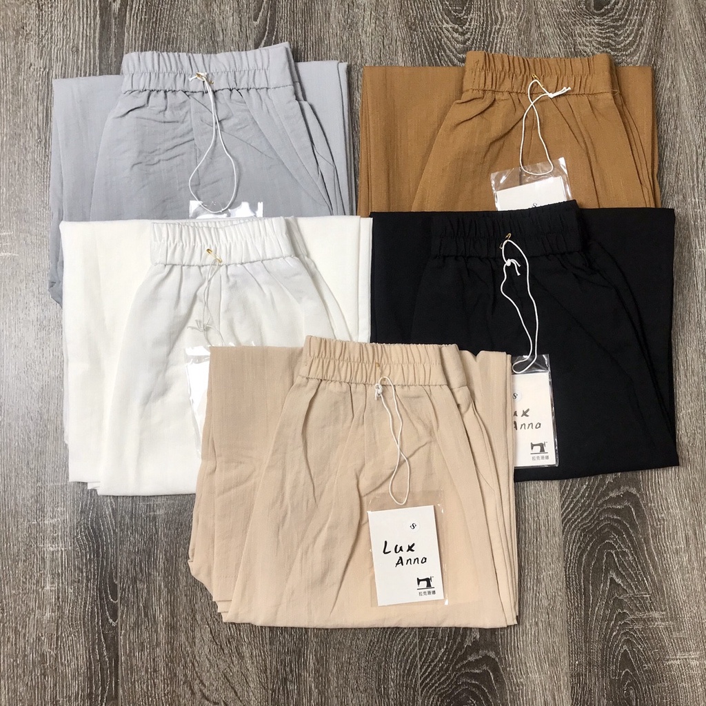 Quần đũi nữ ống rộng Homieyl cao cấp cạp chun sau, quần cullotes lửng chất đũi đẹp ống suông