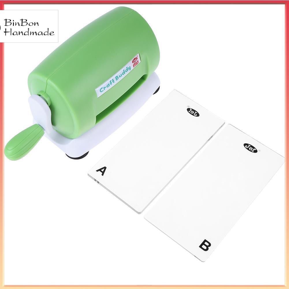 Máy dập khuôn Craft Buddy cắt giấy, vải nỉ, xốp siêu tiện lợi