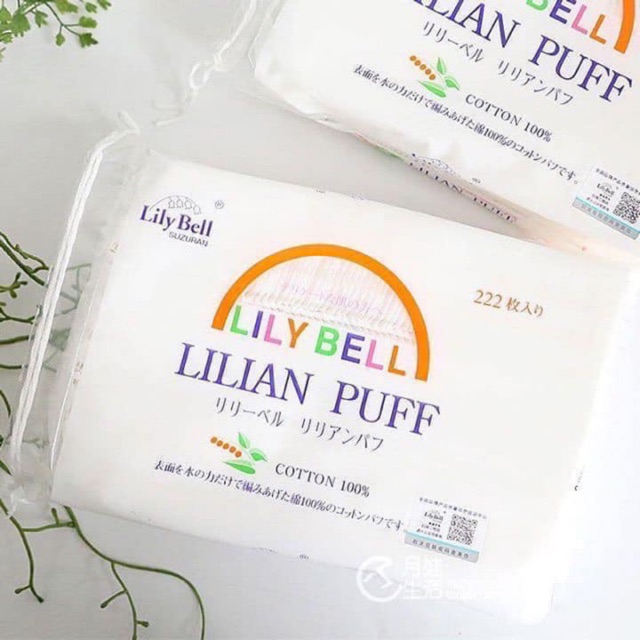 Bông tẩy trang Lily Bell của nhật | BigBuy360 - bigbuy360.vn