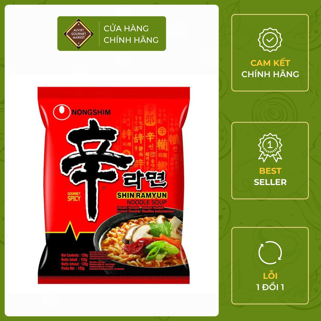 Mì cay Shin Ramyun 120gr