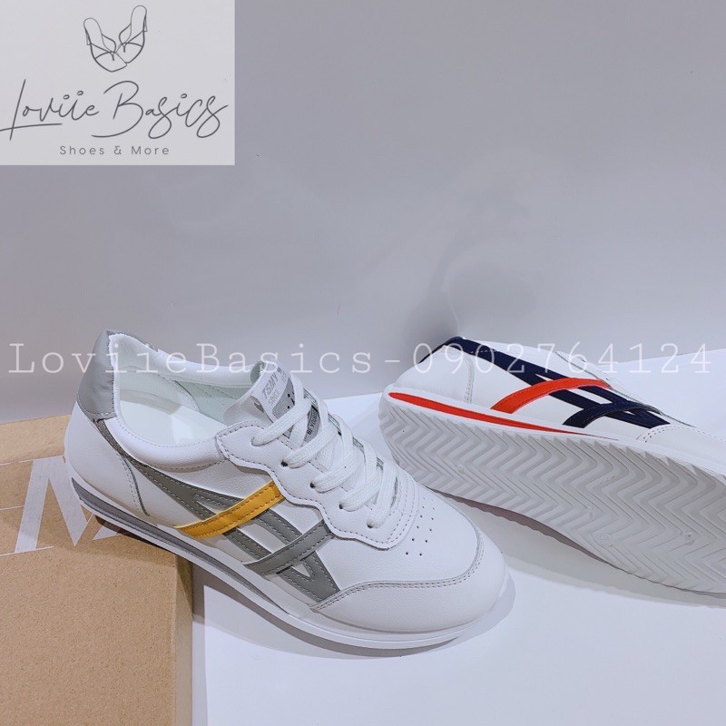 LOVIIE BASICS - GIÀY BATA TRẮNGTHỜI TRANG ĐỘN ĐẾ 2CM - GIÀY BATA NỮ THỜI TRANG ĐỘN ĐẾ 2P- XANH VÀNG - B210312 | BigBuy360 - bigbuy360.vn