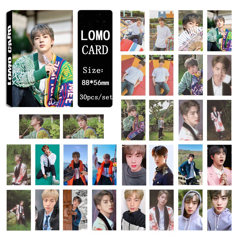 Bộ ảnh Lomo card BTS cực đẹp hình từng thành viên nhóm