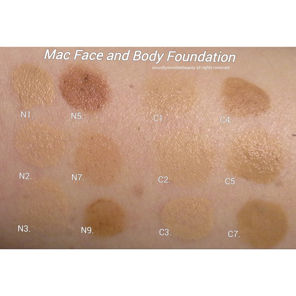 Kem nền MAC Face and Body Foundation 120ml