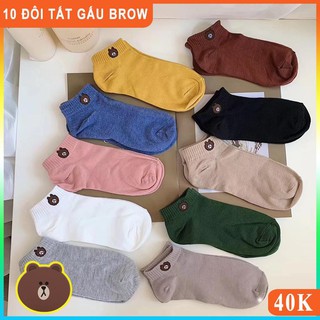 túi tất gấu mỗi túi 10 đôi