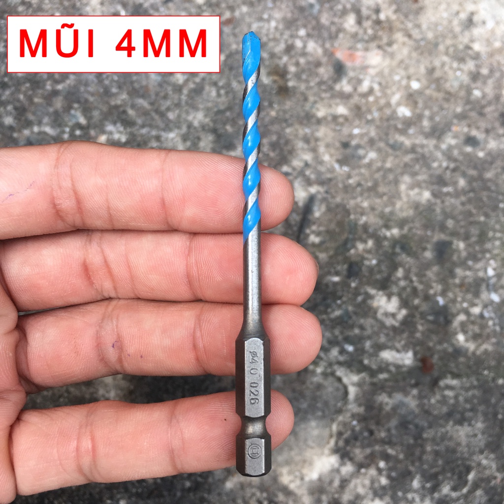 Mũi Khoan BOSH Bê Tông - Chân Gài Lục Giác