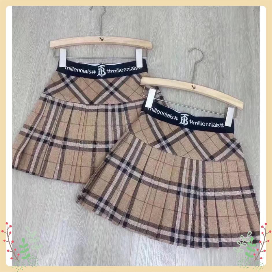 Chân Váy Xếp Ly Lury Nữ Hàng Cao Cấp, Chân Váy Dáng Xòe Ngắn, Chất Vải Co Giãn, Khóa Hông Siêu Tôn Dáng, Họa Tiết BB/GC | BigBuy360 - bigbuy360.vn