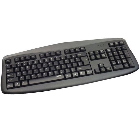 Bàn phím máy tinh Rapoo 2500-Hãng phân phối chính thức