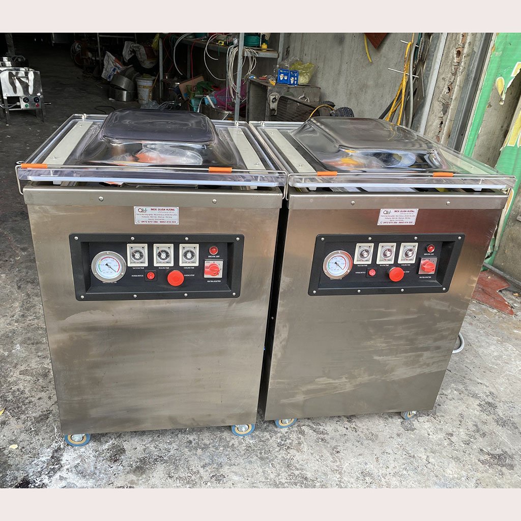 Máy hút chân không công nghiệp, hàn miệng túi DZ500