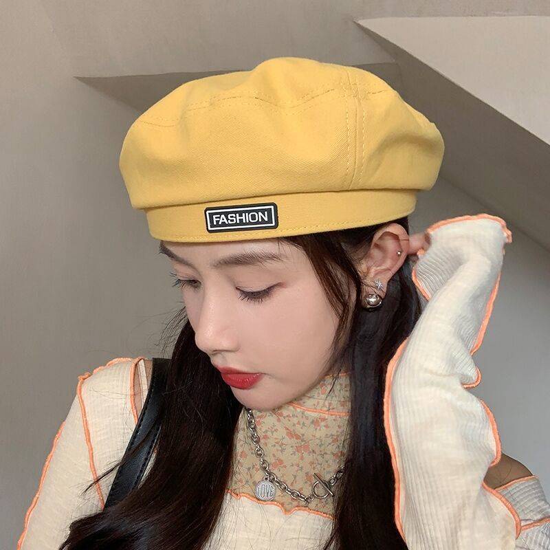 Mũ nồi len nữ Mũ Beret Phong Cách Retro Thời Trang Cho Nữ