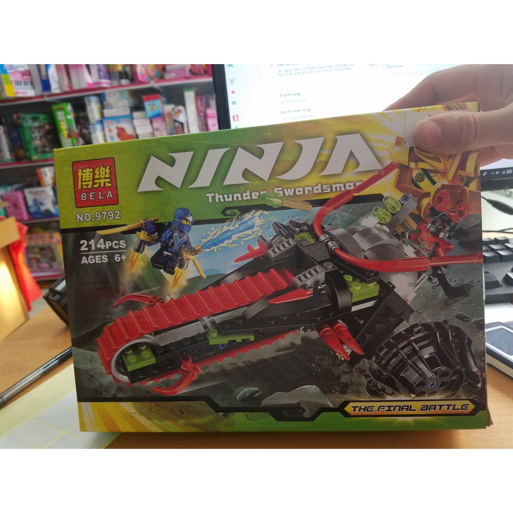 Lego xếp hình Ninjago Dirt Bike của Cole Bela