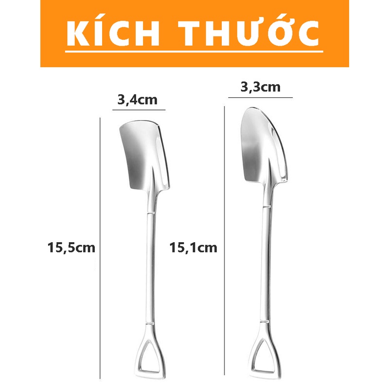 Thìa inox ăn cơm, ăn cháo inox  phong cách Hàn Quốc sang trong cao cấp 88279 hoangxuanvp88