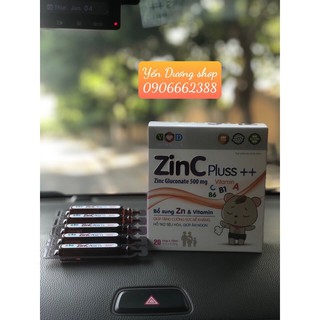 Ống nước kẽm ZinC Plus++ 10ml