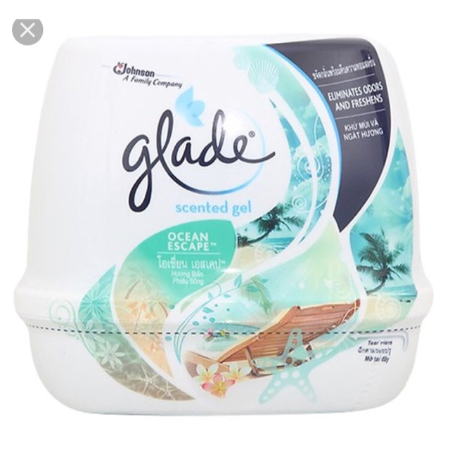 Sáp thơm Glade 180g hương Biển Phiêu Bồng nhập khẩu Thái Lan