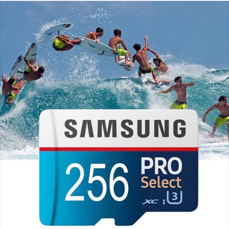 [Hcm] Thẻ Nhớ Samsung Pro Select 64/128 / 256gb Tốc Độ Cao Sử Dụng Tốt Cho Điện Thoại / Máy Tính Bảng