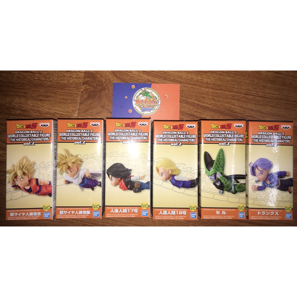 Mô hình Dragonball chính hãng - WCF Dragonball History 30th - Oversea
