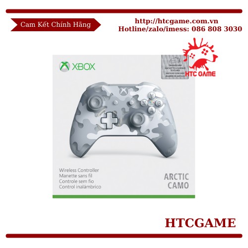 Tay cầm chơi game Xbox One S Arctic Camo Limited Wireless Controller