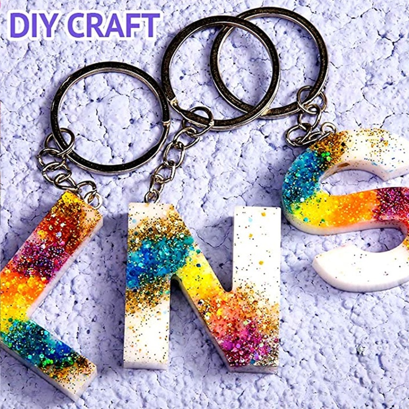 Sa Túi Kim Tuyến Lấp Lánh Bằng Nhựa Resin Trang Trí Nghệ Thuật