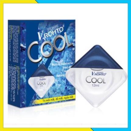 Nước nhỏ mắt Vrohto cool 12ml, nước nhỏ mắt giúp sáng mắt