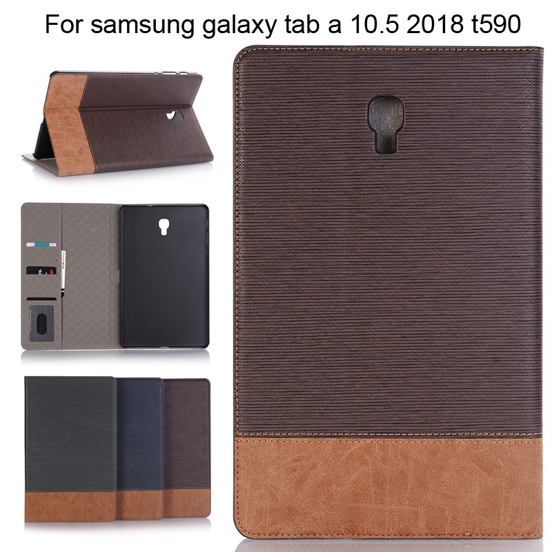 Bao Da Nắp Gập Thời Trang Cho Samsung Galaxy Tab A 10.5 2018 T595 Ốp