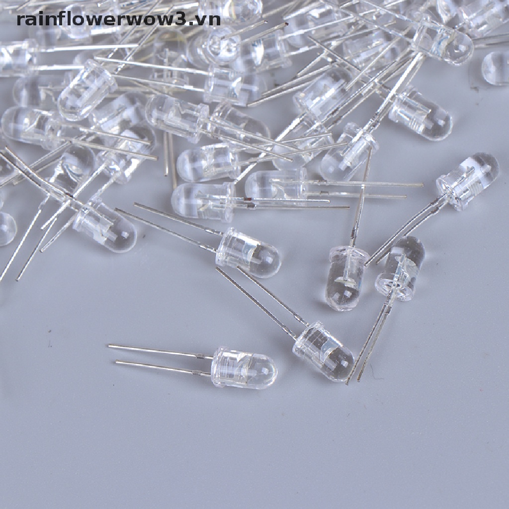 Bộ 100 Đèn LED Ánh Sáng Xanh Lá / Trắng / Xanh Lá / Đỏ / Vàng