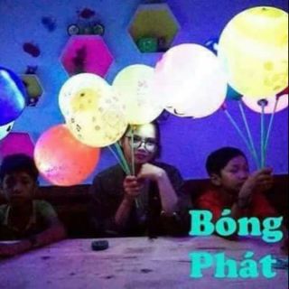 Bóng phát sáng + bóng giống hình thú to nhỏ