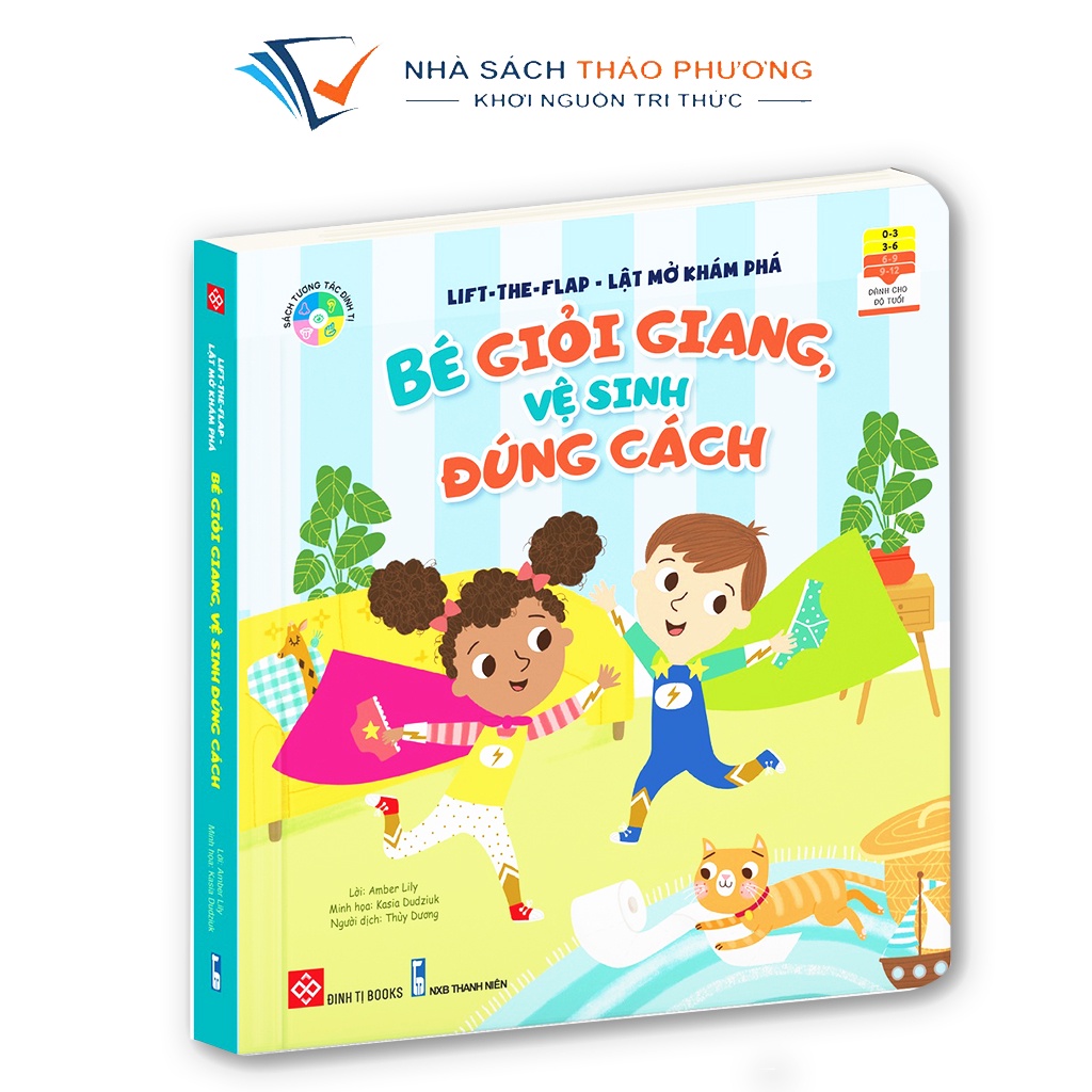 Sách - Lift the flap - Kỹ năng sống dành cho trẻ - Lật mở khám phá dành cho bé từ 0 - 6 tuổi (lẻ cuốn)