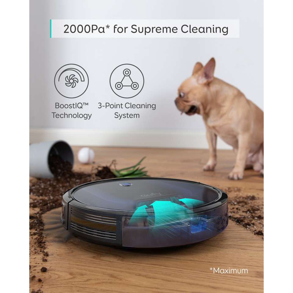 [Mã ELMALL1TR5 giảm 6% đơn 3TR] Máy Hút Bụi Eufy RoboVac 15C Max - T2128