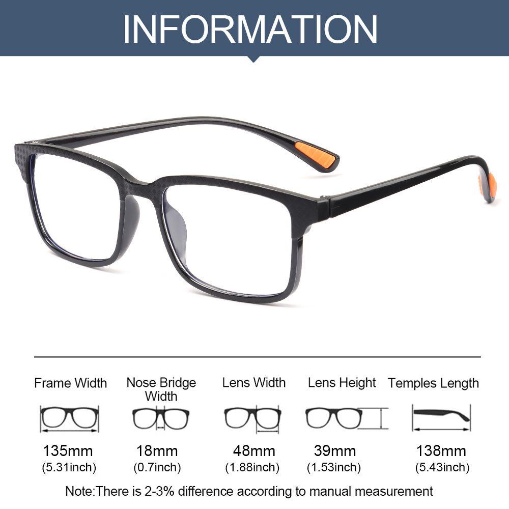 ORIENTLII Kính Đọc Sách Thời Trang + 1.0 ~ + 4.0