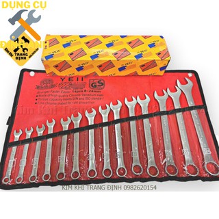 Bộ Cờ Lê Vòng Miệng 14 Chi Tiết (USA Standard)