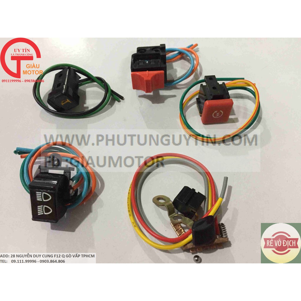 HD-DR-NÚT CÔNG TẮC XE DREAM CHO XE MÁY