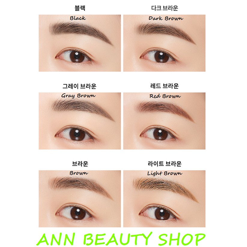 Chì Kẻ Mày 2 Đầu MISSHA PERFECT EYEBROW STYLER | BigBuy360 - bigbuy360.vn