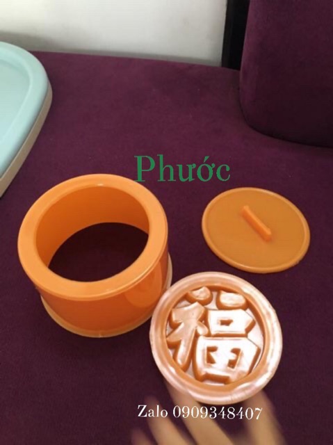 KHUÔN XÔI TRÒN CHỮ PHƯỚC 10cm