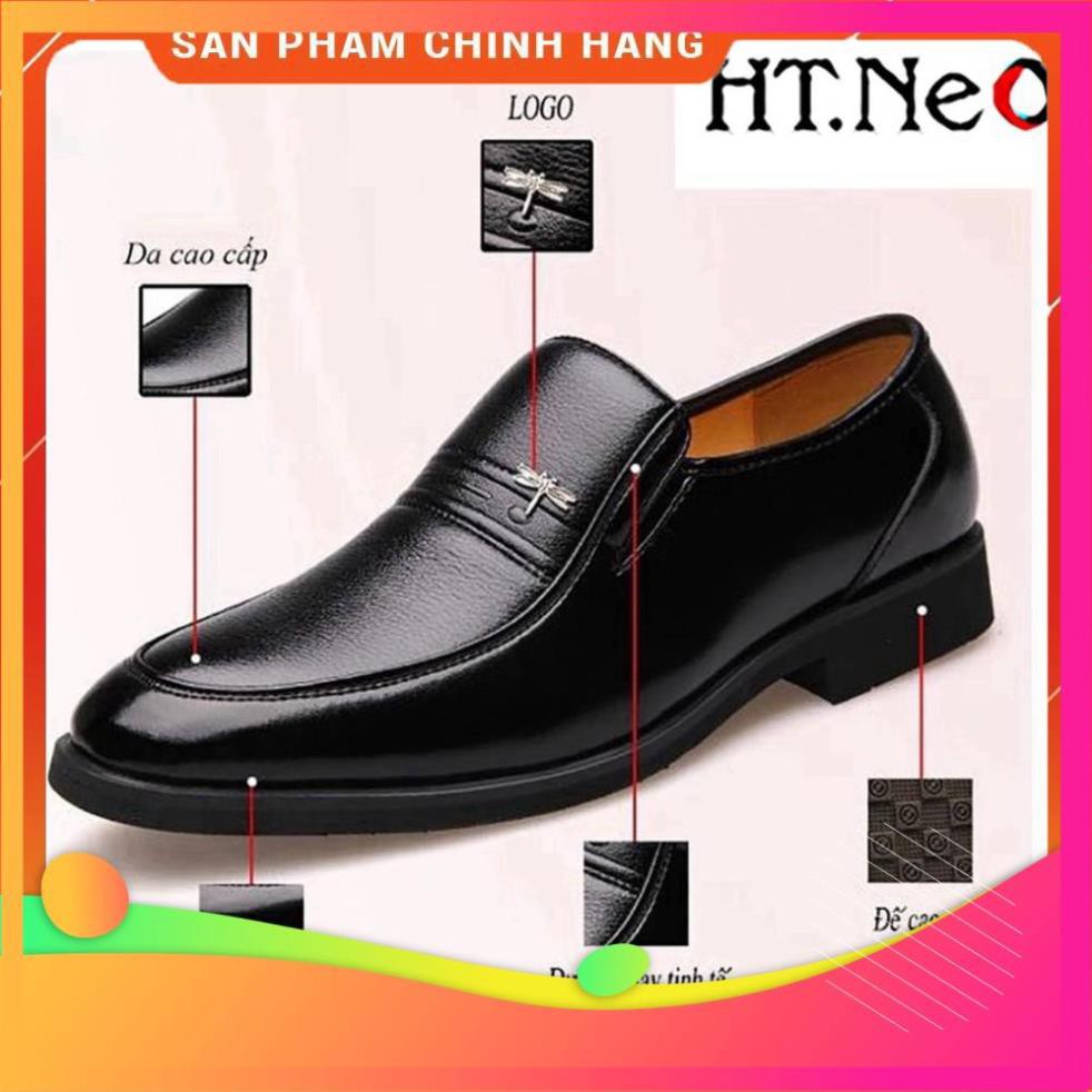 Giày nam trung niên ♥️ FREESHIP ♥️ da bò xịn hàng da đẹp tăng chiều cao thêm 6cm kết hợp quần áo siêu đẹp (dd21)