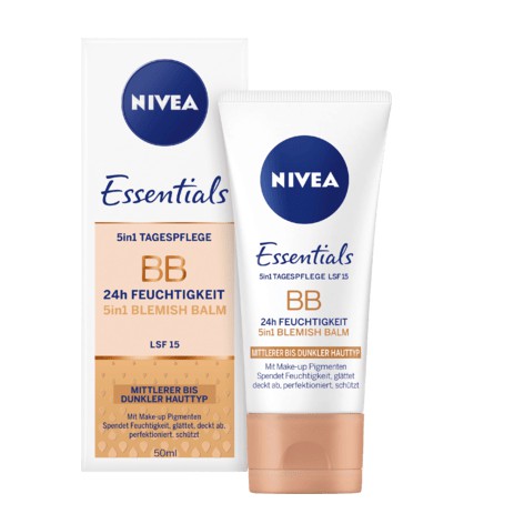 Kem nền Nivea BB-Cream 5in1 Blemish Balm, hàng Đức