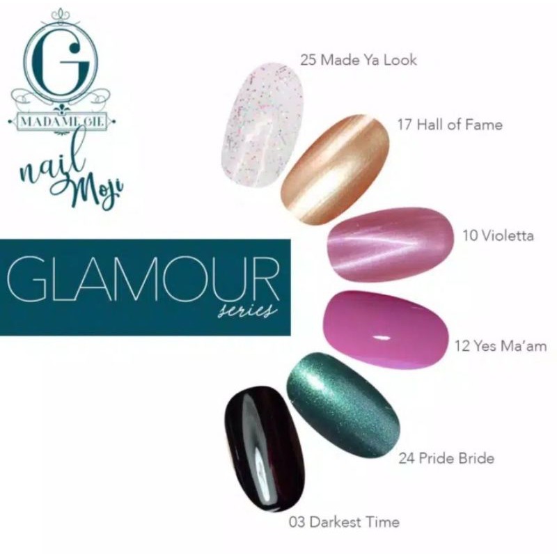 (hàng Mới Về) Sơn Móng Tay Madame Gie Moji Glamor Series