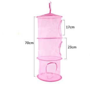 Combo 5 Sọt Lưới Đựng Quần Áo 3 Tầng