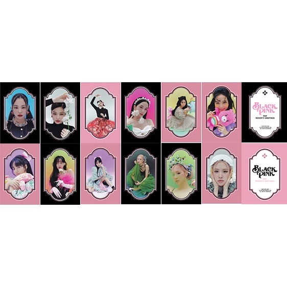 CARD UNOFF] Bộ ảnh Season's Greetings nhóm BLACKPINK