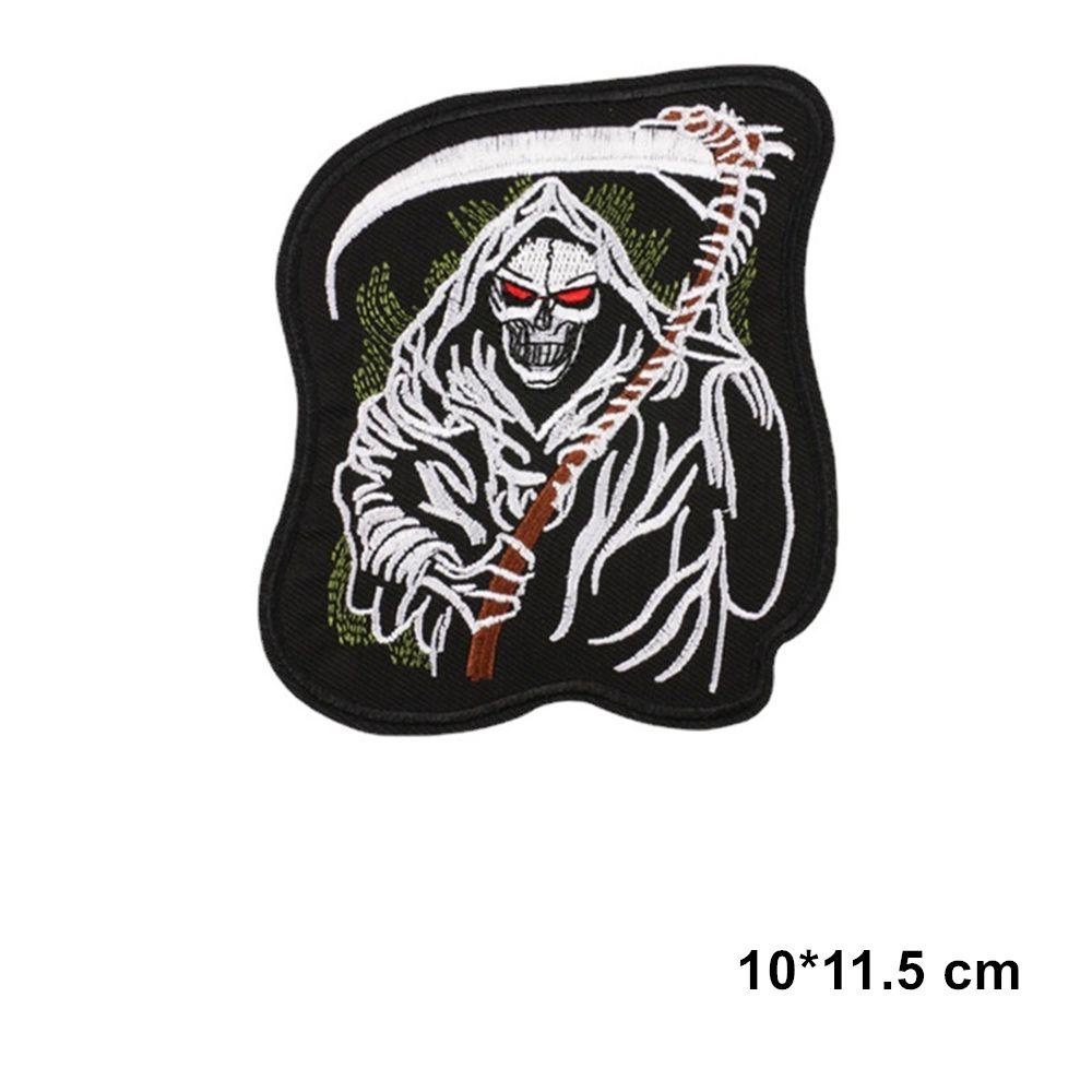 NEXTVN Sticker Ủi Thêu Hình Đầu Lâu Halloween