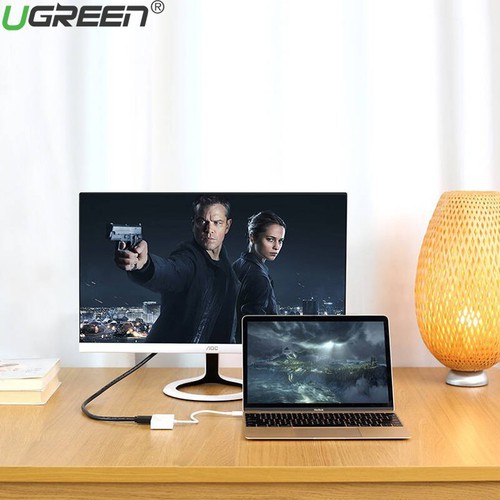 Cáp Chuyển USB Type-C to HDMI và VGA 4K x 2K Cao Cấp Ugreen 30843