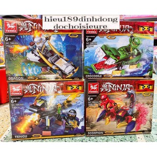 Lắp ráp xếp hình ninjago 6209 : quái vật của các ninja (Khách hàng chat chọn mẫu)