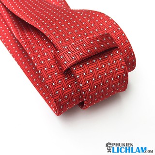 Cà vạt công sở bản lớn lụa cao cấp