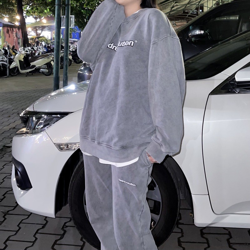 QUẦN XÁM WASH BRO