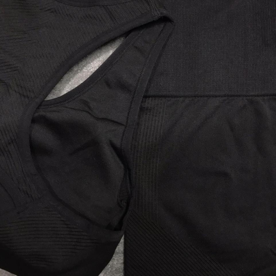 Set đồ tập yoga gym nữ -Đồ bộ tập yoga arobic thể thao nữ form ôm set bra nữ Cao Cấp- Big Sport -p9
