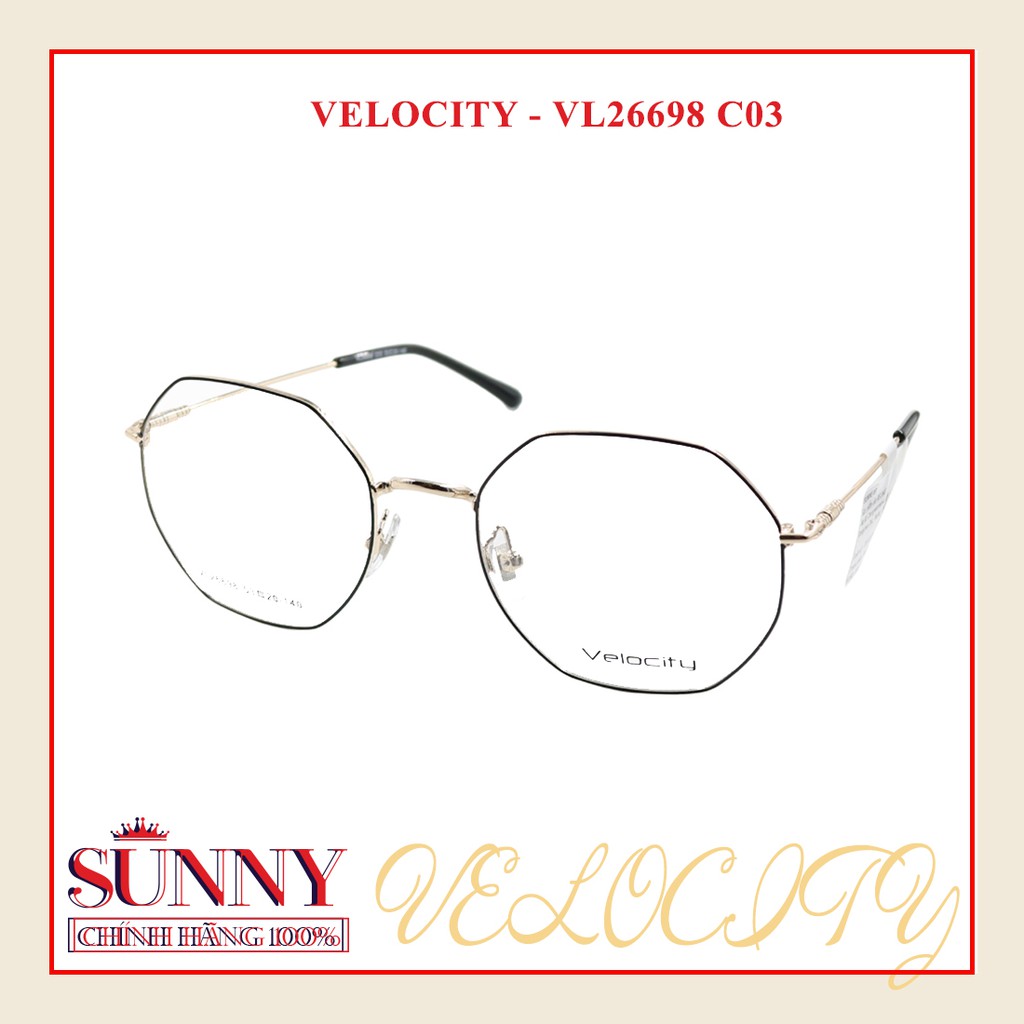 NHẬP MÃ &quot;STORESUN2&quot; ĐỂ DC GIẢM 20K - GỌNG KÍNH VELOCITY VL26698 (4 MÀU)