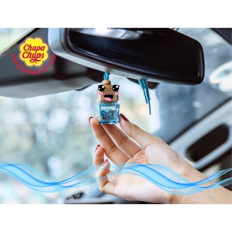 Tinh dầu thơm Chupa Chups treo ô tô, treo phòng, tủ quần áo 5ml