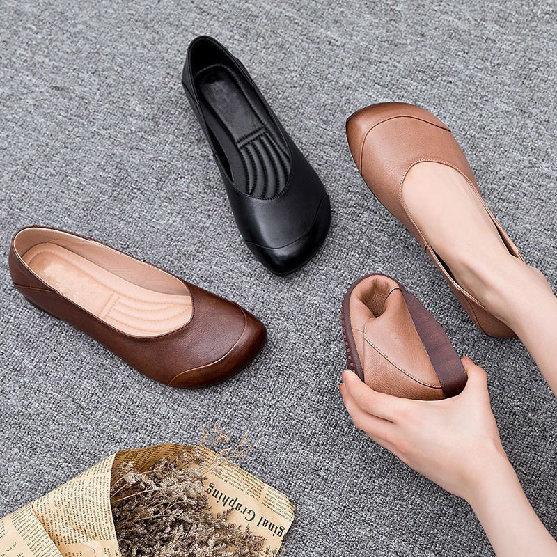 Fashion soft soled shoes women's shoes flat soled shoes trend casual versatile shoes outdoor single shoes