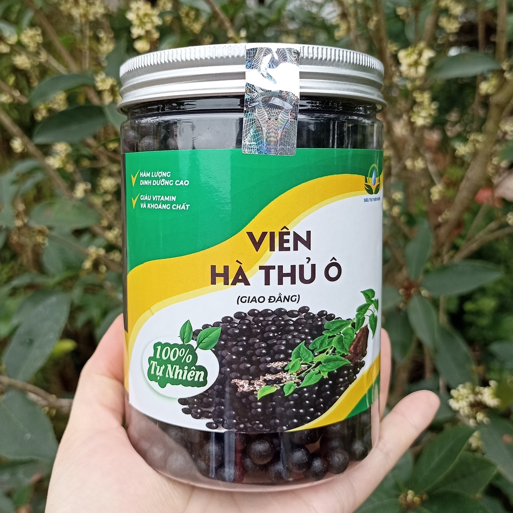 Viên hà thủ ô đỏ mật ong rừng 1kg của siêu thị thiên nhiên